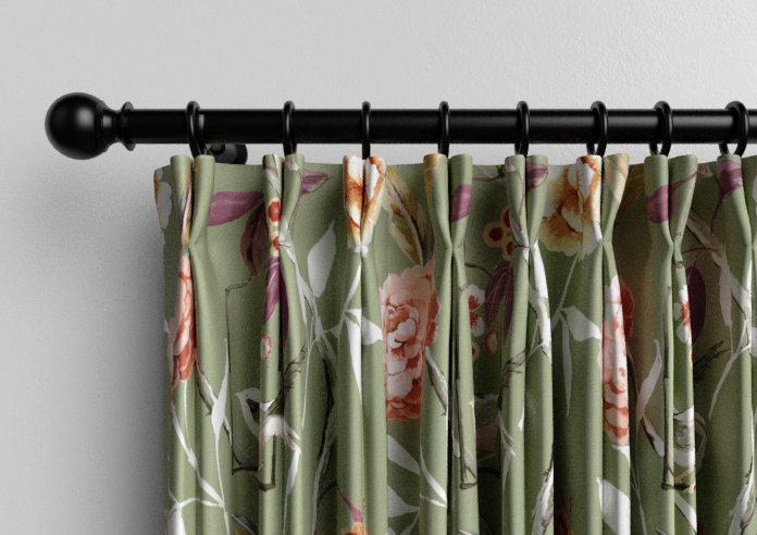 Abigail, Sage - Made to Measure Curtains - Image 10